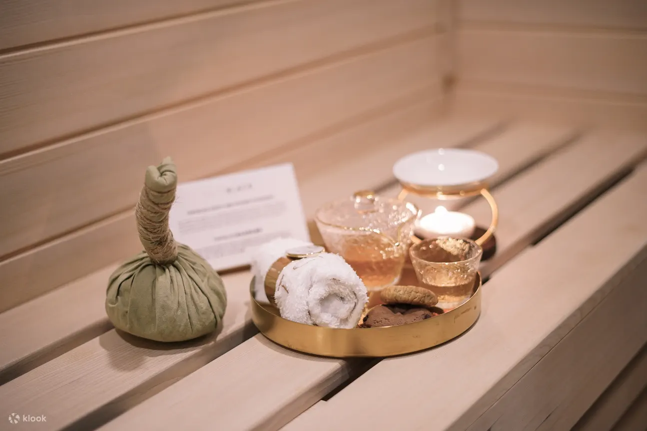 韩式草本汗蒸提供韩式茶点
